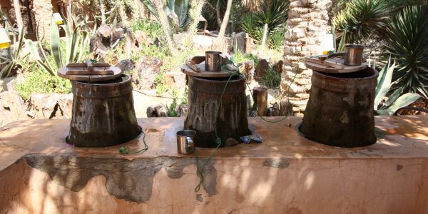Water supply for pilgrims and monks in Monastrey of St Bishoy (Wadi el Natrun); by Aleksandra Pawlikowska